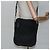 Borsa a spalla PRADA in nylon nero Auth 106796 - vista 24