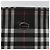 Bolso de mano de nylon negro con estampado Nova Check de BURBERRY Auth hk2393 - vista 14
