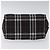 Bolso de mano de nylon negro con estampado Nova Check de BURBERRY Auth hk2393 - vista 9