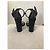 Sandali SAINT LAURENT T.EU 38.5 Pelle Nero - vista 6