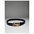 Céline Vintage Celine Paris Leder Gürtel Schwarz - Ansicht 7
