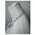 Vintage Courreges Blumenstahl Collier Silber Weiß - Ansicht 6