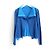 Issey Miyake Pleats Please blaue Schichtjacke