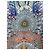 Blusa Camilla de crepé de seda con cristales Azul Multicolor Naranja Azul claro - vista 6