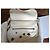 Borsa Dior in pelle bianca Bianco - vista 3