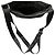 Borsa a tracolla piccola in nylon tessuto nero con logo Prada - vista 5