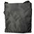 Borsa a tracolla piccola in nylon tessuto nero con logo Prada - vista 6