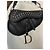 Borsa Saddle Christian Dior in pelle nera Nero - vista 10