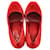 Yves Saint Laurent Escarpins Tribtoo Saint Laurent en daim rouge Bordeaux  - vue 11