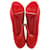 Yves Saint Laurent Escarpins Tribtoo Saint Laurent en daim rouge Bordeaux  - vue 14