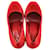 Yves Saint Laurent Escarpins Tribtoo Saint Laurent en daim rouge Bordeaux  - vue 4