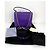 Bulgari Bolsa transversal Bvlgari Serpenti Forever em couro de bezerro roxa com alça superior Roxo - vista 2
