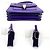 Bulgari Bolsa transversal Bvlgari Serpenti Forever em couro de bezerro roxa com alça superior Roxo - vista 5