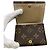 Louis Vuitton Brown Leather Tri-fold Wallet - vista 9