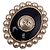 Spilla in oro Coco Mark A17V di Chanel D'oro