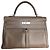 Hermès Kelly Lakis 35 in pelle Swift color Etoupe Grigio