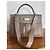 Hermès Kelly Lakis 35 in pelle Swift color Etoupe Grigio - vista 4