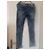 Jeans Versace Jeans Couture in Denim Blu Navy e Blu Chiaro Blu scuro - vista 2