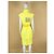 Chanel Vestido de tweed amarillo con botones Gripoix 11K$ CC talla 40 FR - vista 12