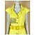 Chanel Vestido de tweed amarillo con botones Gripoix 11K$ CC talla 40 FR - vista 6