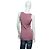 Gucci Ärmelloser Pullover V-Ausschnitt Cami Top Metallic Fuchsia Viskose Polyester S Pink - Ansicht 2