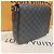 Borsa a spalla Louis Vuitton Messenger District PM Damier Graphite Grigio - vista 3