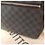 Borsa a spalla Louis Vuitton Messenger District PM Damier Graphite Grigio - vista 6