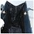 Borsa Tote Salvatore Ferragamo in pelle embossata blu navy Auth sw161 - vista 17