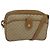 Céline CELINE Macadam Canvas Schultertasche Beige Auth BA958