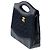 Borsa CHANEL 31 Vintage in Pelle Nera - 102607 Nero - vista 4