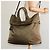 PRADA Borsa a mano in nylon 2 vie khaki Auth ac3713 Cachi - vista 22