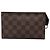 LOUIS VUITTON Pochette Marais Damier Ebene LV Auth BA953 - vista 13