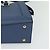 Borsa MCM in pelle Safiano 2 vie blu oro Auth BA863 D'oro - vista 14