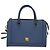 Borsa MCM in pelle Safiano 2 vie blu oro Auth BA863 D'oro - vista 3