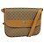 Gucci Borsa a spalla Micro GG Supreme in PVC Marrone Oro Auth BA959 D'oro