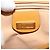 Gucci Borsa a spalla Micro GG Supreme in PVC Marrone Oro Auth BA959 D'oro - vista 16