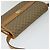 Gucci Borsa a spalla Micro GG Supreme in PVC Marrone Oro Auth BA959 D'oro - vista 6