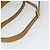 Gucci Borsa a spalla Micro GG Supreme in PVC Marrone Oro Auth BA959 D'oro - vista 7