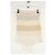 Acne Mini falda de algodón crema Crudo - vista 3