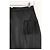 Saint Laurent Mini falda de cuero negra Negro - vista 4