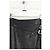 Saint Laurent Mini falda de cuero negra Negro - vista 2