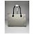 Vintage Miu Miu Canvas Tasche Creme Schwarz Beige