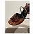 Sandali VERSACE T.EU 37.5 Pelle Marrone - vista 5