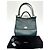 Borsa Dolce & Gabbana Sicily in pelle verde scuro - vista 3