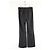 Chanel Pantalones rectos de algodón gris - vista 3