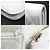 Wallet On Chain Cartera Chanel Con Cadena Blanco - vista 3