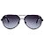 Timeless Chanel Schwarze Metall-Sonnenbrille Aviator Miroir Kollektion Mod. 4179