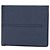 Billetera bifold Tod's en cuero Saffiano azul marino