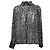 Camicia a maniche lunghe stampata Ba&sh Amelia in viscosa nera