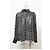 Camicia a maniche lunghe stampata Ba&sh Amelia in viscosa nera - vista 6